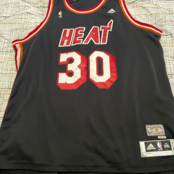 adidas Other - Adidas Hard wood throwback Miami Heat Norris Cole Jersey in black